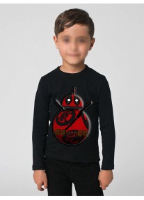 Детска блузка с дълъг ръкав  STAR WARS - DEADPOOL